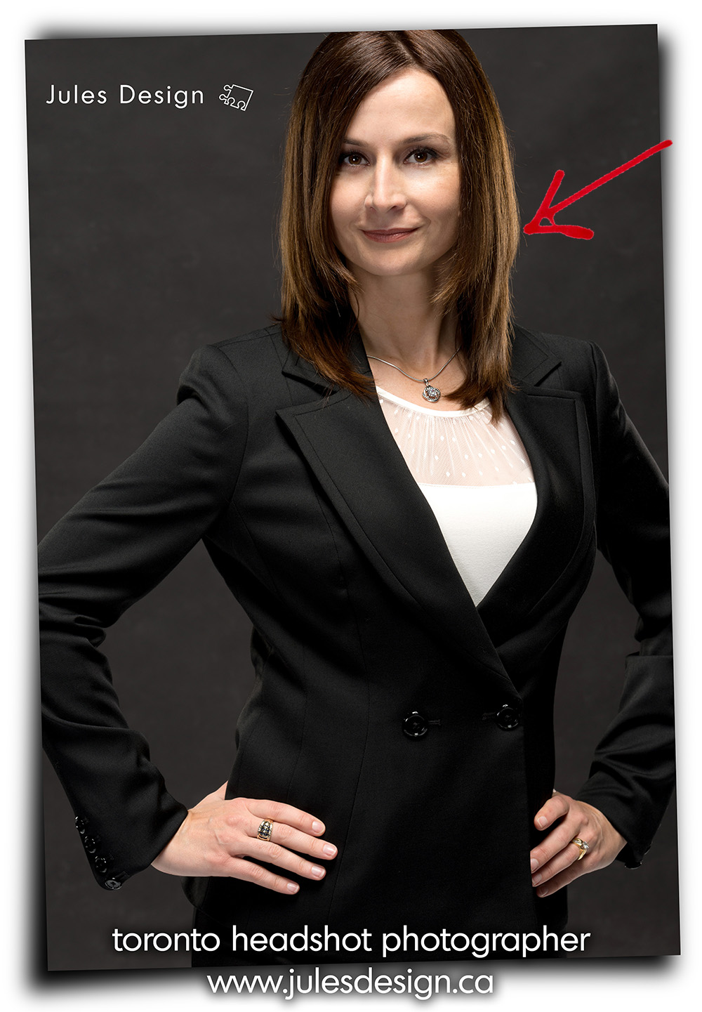 Hair lighting Toronto Headshot Photographer